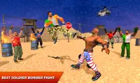 Street Army: Kung Fu & Karate Game Fighting border Screen Shot 1