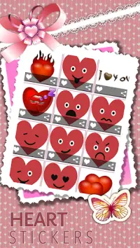 Love Stickers - Valentine Screen Shot 2