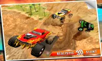 4x4 offroad Monster Truck Impossible Desert Track Screen Shot 4