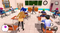 Zła dziewczyna ze szkoły anime Screen Shot 2