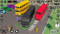 Bus 3D Parking Drive Simulator Screen Shot 0