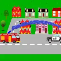 Fire Truck Games Screen Shot 1