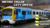 Metro Train City Drive Screen Shot 0