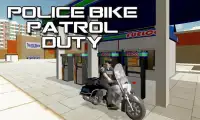 Полиция мотоцикл гонщик сим Screen Shot 2