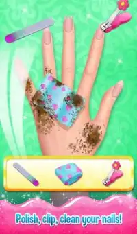 Nail Art Shiny Design Salon - Sweet Girls Manicure Screen Shot 11