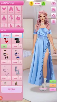 Fashion Game: Girl Dress Screen Shot 1