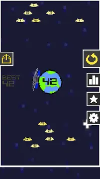 Earth vs Alien Virus: Best Galaxy Arcade Screen Shot 1