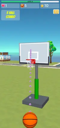 Basketball 3D Shooting Screen Shot 7