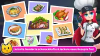 Chef Cat Ava: leckeres fast food kochspiele Screen Shot 3
