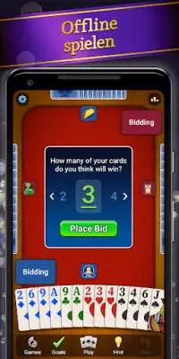 Spades: Classic Card Games Screen Shot 3