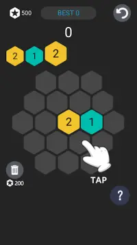 Exceed Hexagon Fun puzzle game Screen Shot 2