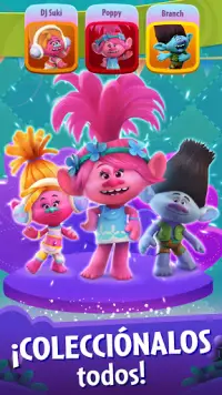 DreamWorks Trolls Pop: Bubble Shooter & Collection Screen Shot 2