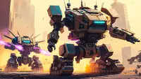 Robot War Robot Shooting Games Screen Shot 0