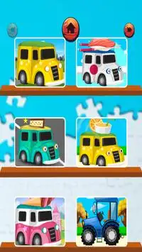 Vehicles for Kids - Jigsaw Puzzle Games Screen Shot 5