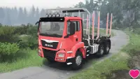Vận tải hàng hóa điên Off Road Truck Simulator Screen Shot 4