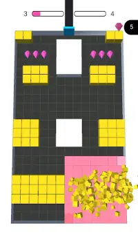 Color Blocks Fill 3D | Color Flow 3D | Puzzle game Screen Shot 2