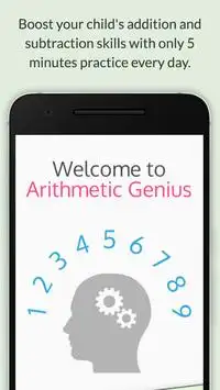 Arithmetic Genius free (pk 1) Screen Shot 0