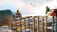 Mad Bike Stunts Free: Compétence Nouveau jeu Screen Shot 14