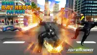 Flying Super Bat Hero Screen Shot 0