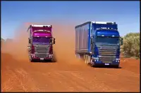 Racing Truck Game Screen Shot 3
