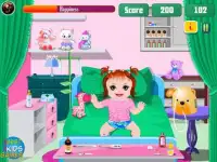 Kids Games: Baby Sick Day Screen Shot 3
