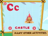 सी वर्णमाला सीखना बच्चों के खेल Screen Shot 6