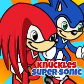 Knuckles Super Sonic