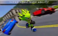 Xonic Superhero: Hedgehog Knuckles Battle Screen Shot 5