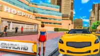 Simulatore di taxi urbano reale Screen Shot 1