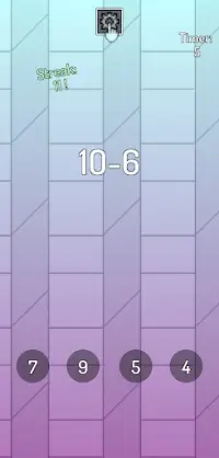 MathBlitz - Fast Math Game Screen Shot 2