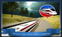 Speed Bullet Train Drive 3D Screen Shot 1