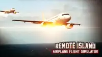 Remote Island Airplane Flight Screen Shot 1