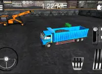 Heavy dump truck 3D parking Screen Shot 6