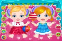 Newborn Twins Baby Caring - Android Game Free! Screen Shot 3