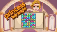 Princess Ladyknight: Joyas y Match 3 Puzzle Screen Shot 4