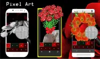 Tulip Flower Pixel Art-Flowers Coloring By Number Screen Shot 4