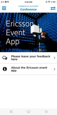 Ericsson Events Screen Shot 1