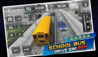 Autobus scolaire Sim 2017 Screen Shot 7