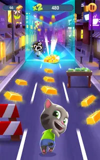Talking Tom Gold Run Screen Shot 2