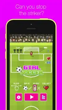 Girls Soccer Screen Shot 6