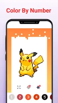 Pokepix Color Number - Pixel Art Maker Screen Shot 6