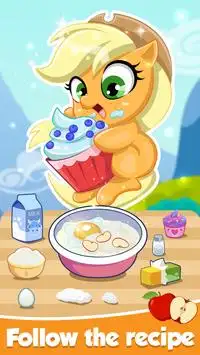 Cupcake for little pony Screen Shot 0