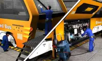 Ônibus Mecânico Reparo Loja 3D Screen Shot 1