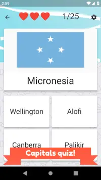 Oceania and Australia quiz – countries and flags Screen Shot 4