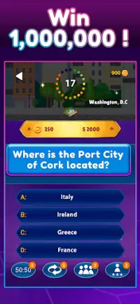 Juegos millonario: Trivia Quiz Screen Shot 1