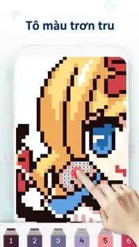 Pixel Art- tô màu theo số &  sách tô màu-Pixel Pop Screen Shot 4