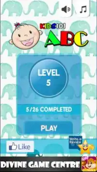 Kids 101 : Guess ABC for Baby Screen Shot 1