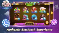 Blackjack 21 Free - Casino Black Jack Trainer Game Screen Shot 4