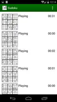 Sudoku Screen Shot 5