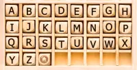 Alphabet Wooden Blocks Game | Learn ABC fun way Screen Shot 23
